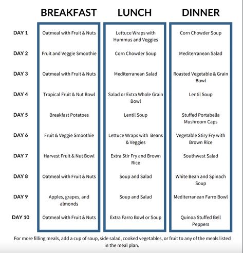 10 Day Daniel Fast Meal Plan — Daniel Fast Journey Daniel Fast Food List Meals, Fruit Fasting Meal Plan, Daniel Fast Bible Study, 10 Day Daniel Fast, Daniel Fast Recipes 21 Day Meal Plan, Daniel Fast Recipes Breakfast, Daniels Diet, Daniel Fast Snacks, Daniel Fast Breakfast