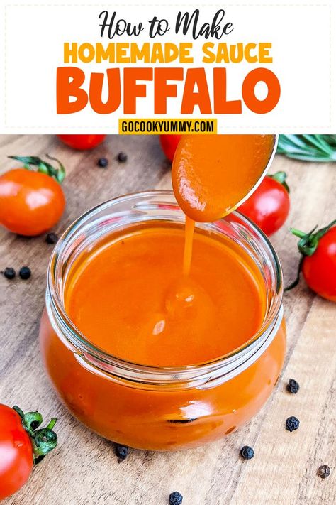 Master the art of sauce-making with our Easy Buffalo Sauce recipe. This spicy, tangy sauce with a hint of garlic is a creamy delight, perfect for enhancing your favorite snacks or dishes. Buffalo Chicken Sauce Recipe Easy, Thick Buffalo Sauce Recipe, Pizza Hut Mild Buffalo Sauce Recipe, Home Made Buffalo Sauce, Low Sodium Buffalo Sauce, Homemade Buffalo Wing Sauce, Buffalo Hot Sauce Recipe, Easy Dipping Sauce For Chicken, How To Make Buffalo Sauce