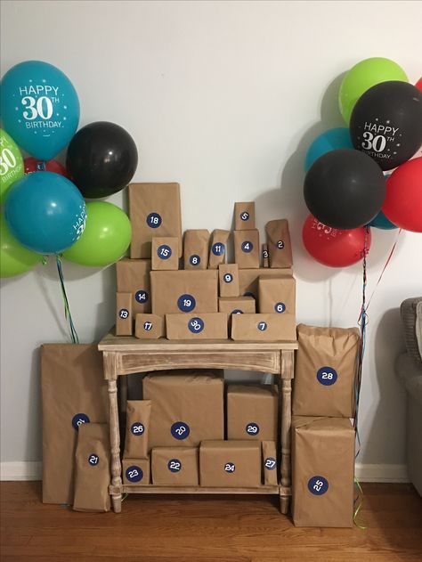 Great 30th birthday gift. 30 gifts for that newly thirty year old. 25th Birthday Ideas For Best Friend, 30 Day Birthday Countdown Gifts, 30th Birthday 30 Gifts Ideas, 28 Gifts For 28 Birthday For Him, 30th Birthday Box Gift Ideas, 30 Days Till 30th Birthday Gifts, 30 Days To 30 Birthday Gift Ideas, 30 Days Of Gifts For 30th Birthday, Birthday Gift Countdown Ideas