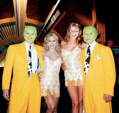 Cameron Diaz The Mask, Jim Carrey The Mask, The Mask Costume, Stunt Doubles, Cameron Diaz, Jim Carrey, Couple Halloween, Hollywood Actor, The Mask