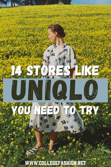 stores like Uniqlo Japanese Simplicity, Cheap Clothing Stores, Fashion On A Budget, Best Online Clothing Stores, Cheap Clothes Online, Cheap Clothing, Budget Shopping, Minimalist Chic, Budget Fashion