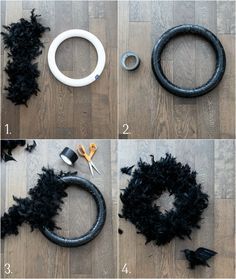 Crow Wreath, Crow Feathers, Halloween Mantle Decor, Halloween Fireplace, Elegant Halloween Decor, Spooky Wreath, Diy Halloween Wreath, Creepy Halloween Decorations, Adornos Halloween