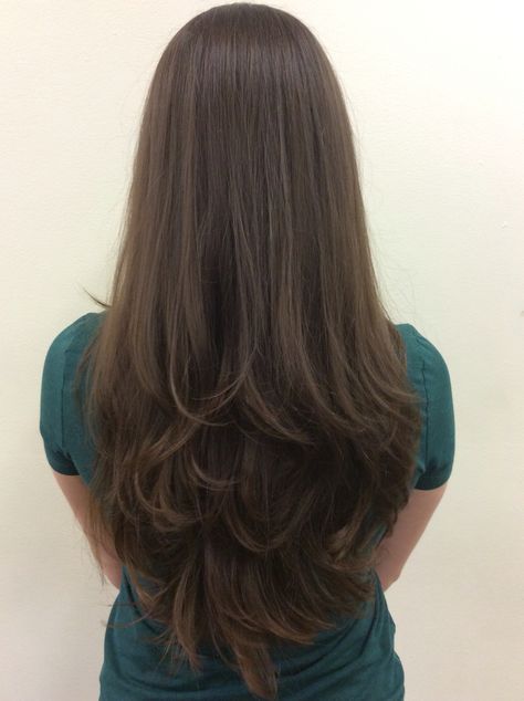 Sarah Engemann - Douglas J Aveda Institute - Grand Rapids, MI Long Round Layers - 6/3/16 Round Haircut, Aveda Institute, Haircuts For Long Hair With Layers, Hairstyles For Layered Hair, Long Hair Color, Long Layered Haircuts, Haircuts For Medium Hair, Haircuts Straight Hair, Grand Rapids Mi