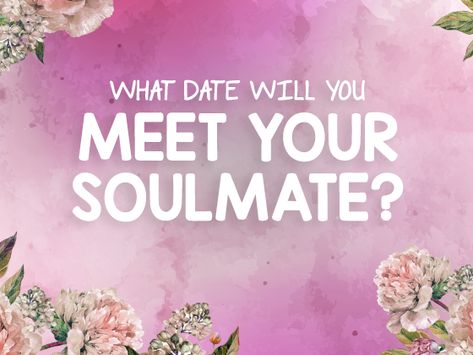 What Date Will You Meet Your Soulmate? Soulmate Quizzes, Who Is My Soulmate, Soulmate Test, Soulmate Quiz, Soulmate Connection, Meeting Your Soulmate, White Wedding Theme, My Soulmate, Buzzfeed Quizzes