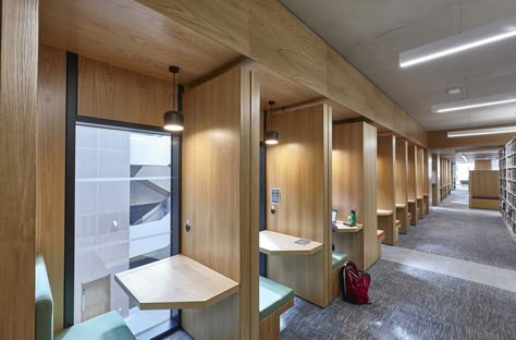 Study Booth Design, Study Cafe Interior, Interior Design Study, Coworking Design, Library Study Room, Study Cafe, Cafe Concept, Study Room Design, Cafe Shop Design