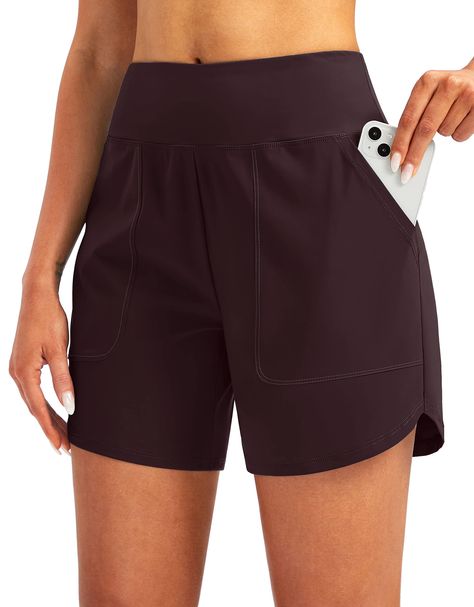 PRICES MAY VARY. Quick Drying & UPF 50+: Made from breathable, quick-drying and lightweight fabric dry the shorts quickly to keep you cool in hot summer days. UPF 50+ fabric provides maximum protection against the sunburn. High Waisted & Stretchy Fabric: The board shorts designed with 3 inch high waisted waistband provide tummy control and offer full coverage. The four-way stretchy fabric are suitable for all body shapes. Two Slant Pockets: This swimming shorts features two slant pockets are dee Suit Shorts, Swim Bra, Board Shorts Women, Bathing Suit Shorts, Swim Shorts Women, High Waisted Swim, Shorts For Women, Swimsuit Cover Ups, Designer Shorts