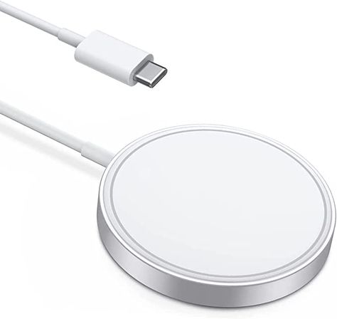 Apple MagSafe Charger iPhone 13 Magnetic Charger [Apple MFi Certified] Wireless Fast Charging Cable Cord Portable Charging Cord Compatible with iPhone SE/13/12/11/X Mini,AirPods Pro-Strong Attraction Apple Magnetic Charger, Iphone And Airpods, Wireless Charger Iphone, Charger Iphone, Magsafe Charger, Magnetic Charger, Iphone 10, Charging Cord, Iphone Charger