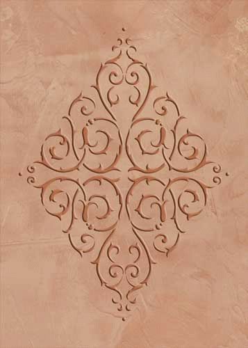 Vintage Wall Stencil, Stenciled Doors, Wall Stencil Designs, Stripe Wall, Deco Paint, Leather Wallet Pattern, Wall Stencil, Stencil Patterns, Stencil Template