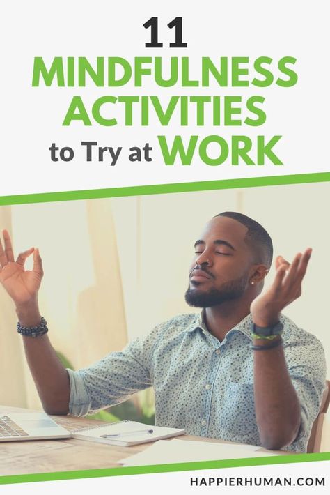 Employers and employees are obsessed with getting the job done as quickly and efficiently as possible. While efficiency is a good thing, is it worth burnout? This is why mindfulness is so important in a work setting. After all, we spend most of our day at work and want that time to be well spent. Practicing mindfulness at work will help pave the way for a more relaxed and mindful approach to your day, improving productivity and focus. #mindfulness #mindful #mindfulthinking #selfawaress Mindfulness At Workplace, Mindfullness Activities, Wellness At Work, Encouragement Activities, Mindfulness At Work, Mental Health At Work, Wellbeing Activities, Focus At Work, Mindfulness Practices