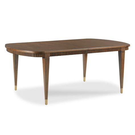 Sophia Dining Table - Woodbridge Woodbridge Furniture, Extendable Table, Apartment Projects, Bedroom Bed Design, Dining Room Inspiration, American Walnut, Wood Bridge, Walnut Veneer, Furniture Inspiration