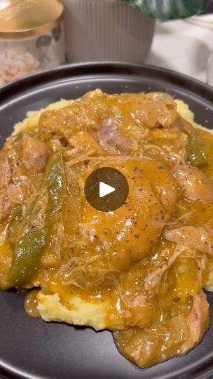 117K views · 31K reactions | Crockpot smothered chicken thighs 🤤😮‍💨🔥 

#crockpot #smotheredchicken #easyrecipes #dinnerideas #fall #slowcooker #food #cooking | Cici Soriano Crockpot Smothered Chicken Thighs, Smothered Chicken In Crockpot, Chicken Thighs Recipes Crockpot, Crock Pot Chicken Thigh Recipes, Chicken Thigh Crockpot Recipes, Crockpot Smothered Chicken, Slow Cooker Smothered Chicken, Smothered Chicken Thighs, Chicken Thighs Crockpot