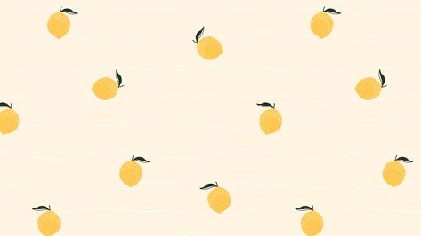 Lemon desktop wallpaper vector, cute HD background | free image by rawpixel.com / Sasi Macbook Desktop Backgrounds, Summer Desktop Backgrounds, Desktop Wallpaper Summer, Mac Wallpaper Desktop, Lemon Wallpaper, Lemon Background, Mac Backgrounds, Cute Desktop, Iphone Wallpaper Lights