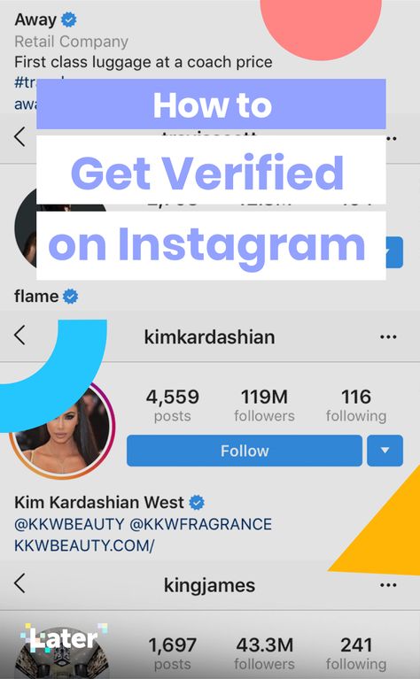 There’s always been a great deal of mystery surrounding Instagram’s verification process. Instagram has recently clarified the verification process, including giving users the ability to apply for verification directly within the Instagram app!  Think you can make the cut? Here’s everything you need to know about how to get verified on Instagram. ✨ How To Get Verified On Instagram, Instagram Verification, Instagram Posting Schedule, Free Followers On Instagram, Marketing For Business, Instagram Sales, Get Instagram Followers, More Followers On Instagram, Delete Instagram