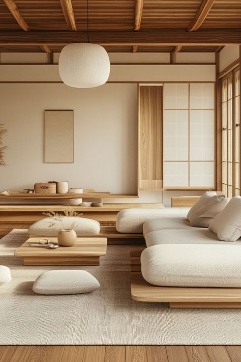 Blend Japanese and Scandinavian design for a serene Japandi-style home. #JapandiStyle #ModernMinimalism #SereneDecor Japanese Minimalist Interior, Japanese Scandinavian Interior, Japanese Scandinavian, Style Japandi, Japanese Minimalist, Japandi Interiors, Japanese Minimalism, Japanese Decor, Japandi Style