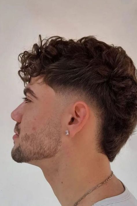 Wavy Hair Undercut Mens Undercut Hairstyle Curly, Men’s Undercut Fade, Oval Face Mullet, Low Maintenance Men’s Haircut, Low Undercut Men, Short Haircuts For Men With Wavy Hair, Undercut Curly Hair Men, Men’s Undercut, Low Fade With Beard