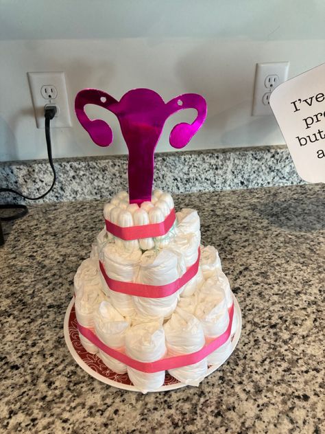 Period Cake, Uterus Party, First Moon Party, Period Party, Bye Felicia, Growing Up Girl, Moon Party, First Period, Party Entertainment