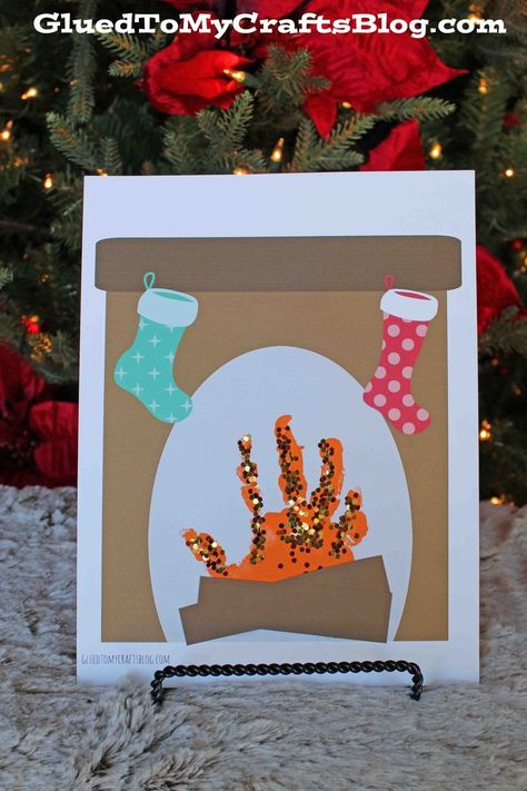 Baby Christmas Crafts, Winter Crafts Preschool, December Crafts, Handprint Christmas, Christmas Art Projects, Christmas Crafts For Toddlers, Preschool Christmas Crafts, Christmas Crafts For Kids To Make, Toddler Arts And Crafts