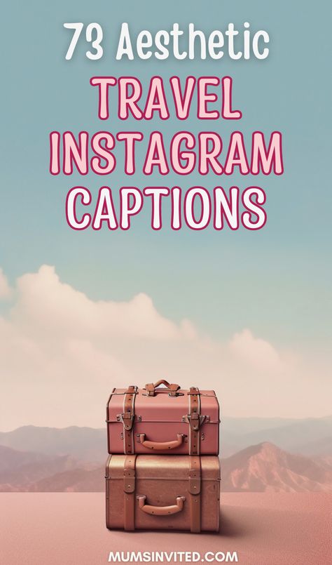 Satisfy your wanderlust with these short travel captions for 2024! Discover aesthetic sayings about adventure, exploring mountains & making unforgettable memories with family & friends. Find funny, deep & short travel quotes perfect for Instagram captions, trip announcements, or cute romantic couple getaways. From beach getaways to nature escapes, these aesthetic & happy travel quotes will fuel your desire to journey the world safely. Embark on a new adventure with travel Instagram captions. Exploring Aesthetic Quotes, Aesthetic Captions For Travelling, Instagram Adventure Captions, Nature Escape Quotes, Safe Travels Quote Funny, Quotes On Travel Memories, Getaway Quotes Travel, Quotes For Travel Memories, Trip Memories Caption