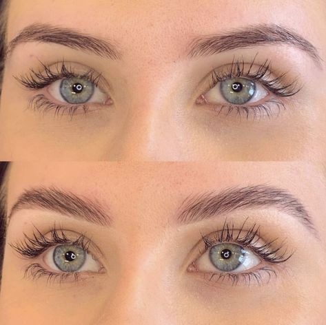 Natural Looking Eyebrow Lamination, Subtle Laminated Brows, Brow Lamination Natural Look, Natural Looking Brow Lamination, Natural Looking Laminated Brows, Soft Brow Lamination, Natural Eyebrow Lamination, Subtle Brow Lamination, Natural Laminated Brows