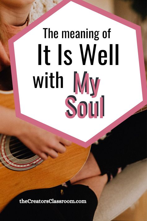 When life hurts, what is the meaning of it is well with my soul? How do you hold onto God's promises in those moments? What Feeds Your Soul, It Is Well With My Soul Quote, Blessed Assurance, God's Promises, It Is Well With My Soul, Words Of Hope, Nothing To Fear, Psalm 46, Soul Quotes