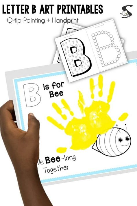 Letter B Activities For Preschool Free, Letter B Preschool Crafts, Letter B Art, Simply Safari, B Activities, Preschool Letter B, Fun Preschool Worksheets, Letter B Activities, Safari Classroom