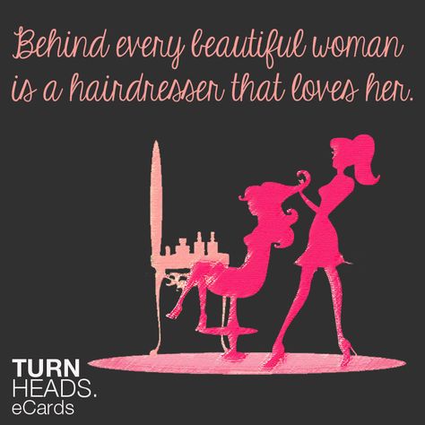 Round of applause for all hairdressers who make us look BEAU-TI-FUL #Turnheads Hairdresser Humor, Stylist Humor, Hairstylist Humor, Hair Salon Quotes, Stylist Quotes, Hairdresser Quotes, Hairstylist Quotes, Salon Quotes, Hair Quotes