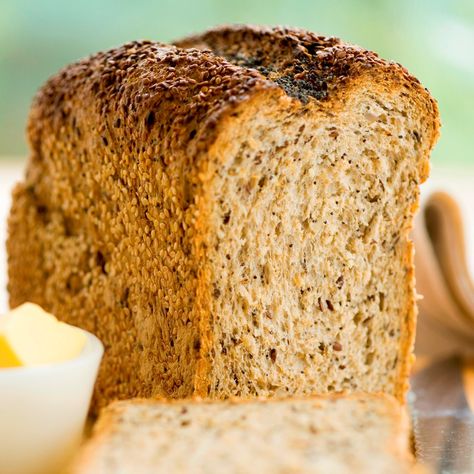 Light wholemeal bread Wholemeal Bread Recipe, Basic Bread Recipe, Wholemeal Bread, Banana Bread Cake, Multigrain Bread, Bread Bun, Whole Wheat Bread, Multigrain, Our Daily Bread