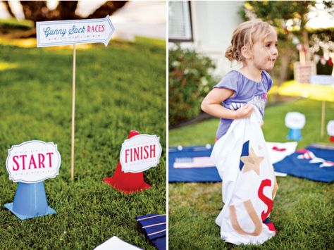 12 Fun Relay Race Games for Kids July Activities, 4th Of July Games, Gunny Sack, Sack Race, Relay Races, Games Diy, July Ideas, Outdoor Games For Kids, 4th Of July Celebration