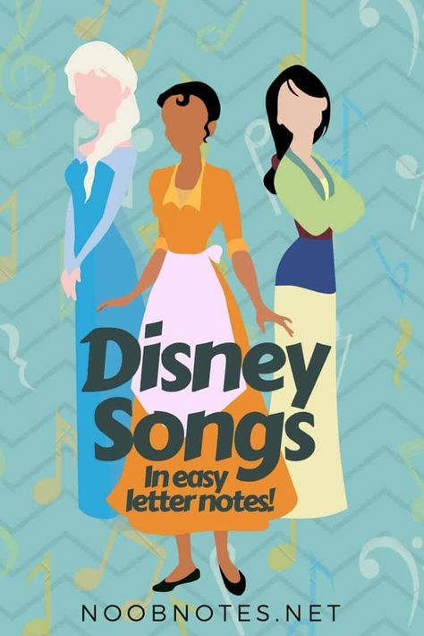 A collection of over 30 Disney songs, which is constantly growing! You can find tunes… Ukulele Songs Popular Easy Disney, Piano Notes Songs Disney, Piano Sheet Music Letters Disney, Disney Piano Letters, Easy Piano Songs For Beginners Disney, Simple Piano Songs With Letters Disney, Disney Piano Music With Letters, Easy Disney Songs On Piano, Flute Notes Songs Disney