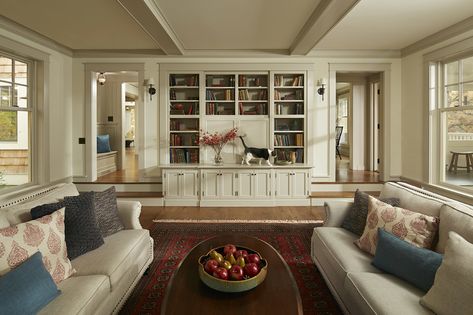 New England Colonial Home Interiors | A 1960s house in Deephaven is reborn as a New England ... New England Colonial House, Colonial Revival Interior, Pilgrim House, Colonial Home Interior, Colonial House Interior, New England Colonial, 1960s House, 1960s Home, Minnesota Home