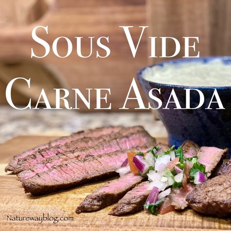 Sous Vide Carne Asada, Sous Vide Chuck Roast, How To Prepare Steak, Broiled Steak, Sous Vide Steak, Carne Asada Recipes, Skirt Steak Recipes, Asada Tacos, Carne Asada Tacos