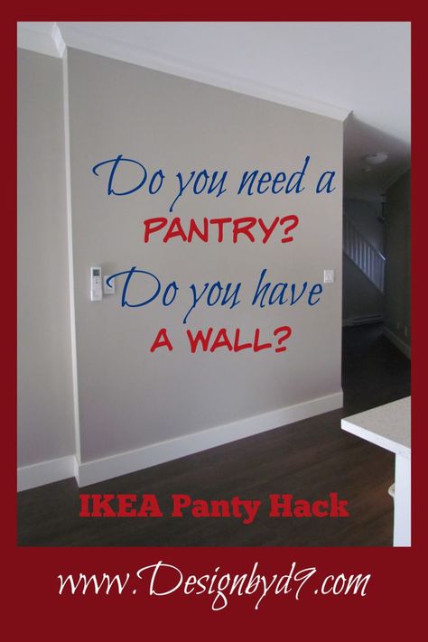 In Wall Storage Ideas, Ikea Built In Pantry Wall, Ikea Billy Bookcase Hack Kitchen Storage, Bookcases In Kitchen, Dining Room Pantry Wall, How To Create A Pantry In Your Kitchen, Kitchen Additional Storage Ideas, Ikea Wall Pantry, How To Create A Pantry