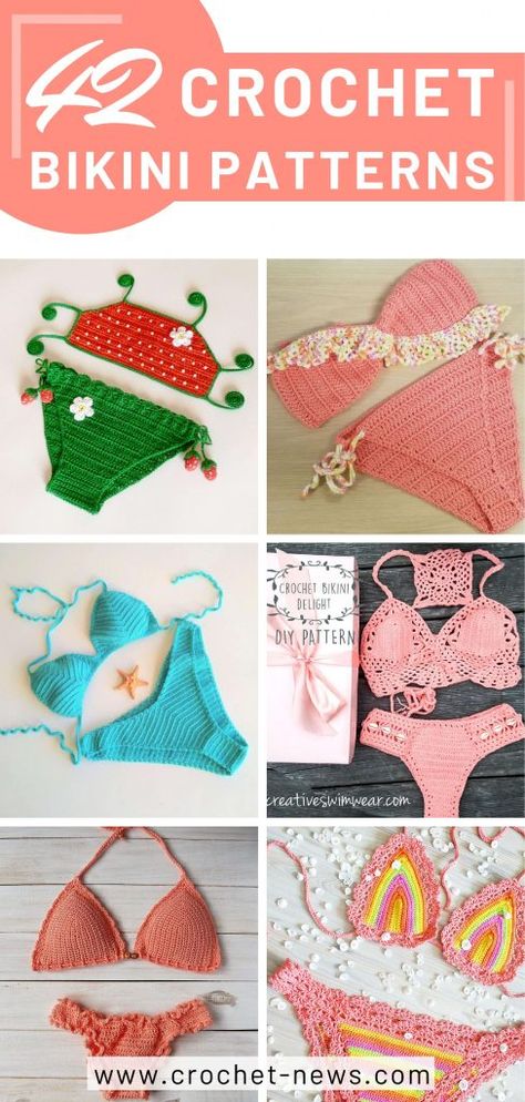 Free Crochet Patterns For Bikinis, Bathing Suit Crochet Patterns Free, Crochet Bathing Suit Pattern Free, Crochet Patterns For Flowers Free, Free Crochet Bathing Suit Pattern, Crochet Bikinis Boho Pattern, Crochet Bathing Suits Pattern Free, Crochet Swimwear Pattern Free, Crochet Bikinis Free Patterns