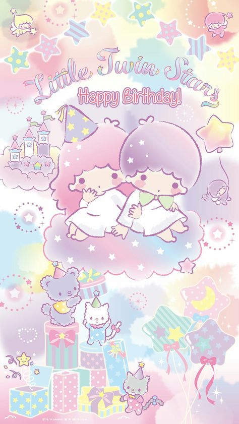 Little Twin Stars Wallpaper, Twin Stars Wallpaper, Hello Kitty Wallpaper Hd, Cute Pink Background, Karakter Sanrio, Western Wallpaper Iphone, My Melody Wallpaper, Stars Wallpaper, Star Illustration