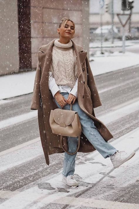 60+ Cute Casual Winter Outfits For Women [2024] To Be Cozy And Stylish Winter Comfy Outfits, January Outfits, Work Outfits Frauen, Boho Winter Outfits, Nyc Winter Outfits, Winter Outfits Snow, Winter Mode Outfits, Winter Date Night Outfits, New York Outfits