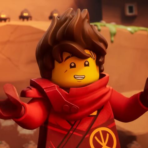 Ninjago: Dragons Rising S1E13 - Wyldly Inappropriate | tag(s): kai icon, kai pfp, ninjago icon, ninjago pfp Pfp Duo, Lego Kai, Ninjago Pfp, Bright Blue Hair, Ninjago Dragons Rising, Kai Icon, Dragons Rising, Ninjago Dragon, Lloyd Ninjago