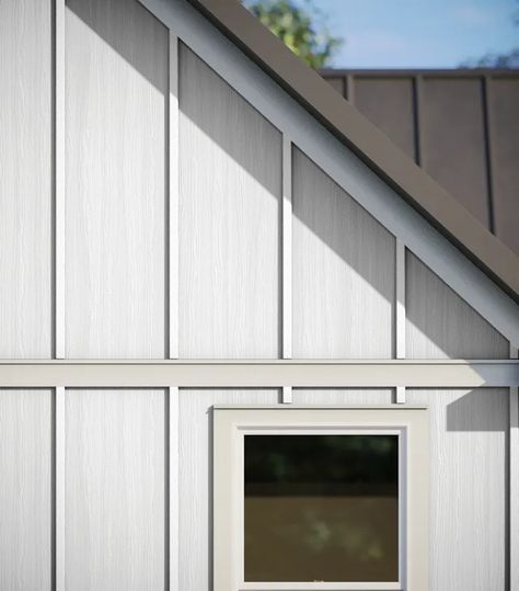 Hardie® Trim Batten Boards | James Hardie Hardie Board Siding, Front Door Awning, Siding Styles, Hardie Board, Door Awning, Siding Trim, Types Of Siding, Vertical Siding, James Hardie