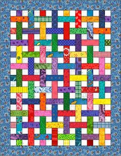 Woven Ribbons Quilt Pattern, Weave Quilt Pattern Free, Ribbon Quilt Pattern Free, Woven Quilt Pattern, Ribbon Quilt Pattern, Ribbon Quilts, Woven Quilt, Lattice Quilt, Ribbon Quilt