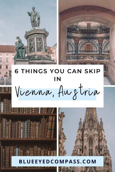 With so many great things to do in Vienna Austria, its hard to know what you should spend your time doing, so here is a list of things to skip in Vienna, and what to do in Vienna instead | Blue Eyed Compass    trip to Vienna Austria | Vienna museums | Things to do in winter in Vienna | Things to do in summer in Vienna Vienna Travel Guide, Bucket List Europe, Austria Travel Guide, Things To Do In Vienna, Travel Austria, Vienna Travel, See World, Austria Travel, Voyage Europe