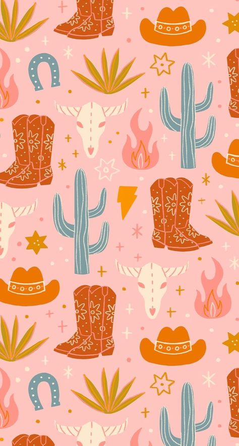 Overcoat For Women, Western Aesthetic Wallpaper, Cute Iphone Wallpaper Tumblr, Iphone Wallpaper Preppy, Western Prints, Cowgirl Baby, Western Wallpaper Iphone, Iphone Wallpaper Pattern, Watch Wallpaper