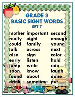 BASIC SIGHT WORDS (Grade 3) Free Download - DepEd Click Reading Material Grade 3 English, Basic Sight Words For Grade 3, Grade 3 Sight Words Free Printable, Reading Materials Grade 3, Sight Words For 3rd Grade, Reading Materials For Grade 3 English, Basic Reading For Kindergarten, Dolch Sight Word List Free Printable, Grade 3 Sight Words