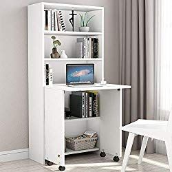 7 Best-Recommended Space-Saving Craft Table - The Little Mushroom Cap Cupboard Office, Computer Cabinet, Armoire Desk, Computer Desk With Shelves, Small Computer Desk, Desk With Hutch, Desks For Small Spaces, Bookshelf Storage, Table For Small Space