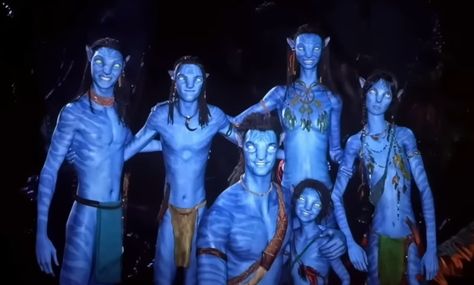 Sully Family, Fan Art Avatar, Avatar Photo, Avatar 2 Movie, Avatar 1, Blue Avatar, Avatar James Cameron, Avatar The Way Of Water, Desen Realist