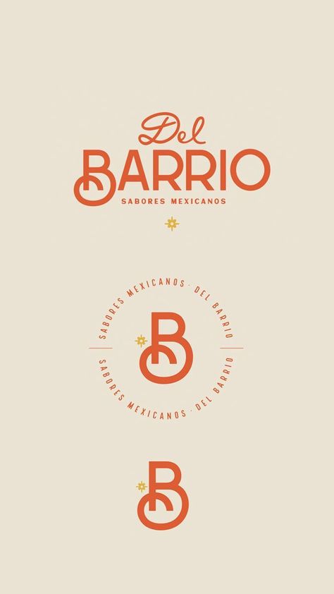 Del Barrio ????? #branding #logo... Eccentric Logo Design, Mixed Typography Logo, Chartreuse Branding, Mexican Branding Design, Modern Western Graphic Design, Long Name Logo, Mexican Branding, Mexican Logo, Logo Mexicano