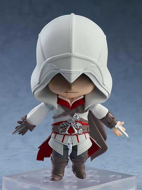 Nendoroid Ezio Auditore Assassin's Creed Ezio, Assassins Creed Ii, Apple Of Eden, Assassins Creed Series, Ezio Auditore, Stylized 3d, Hidden Blade, Creed 3, Shadow Face