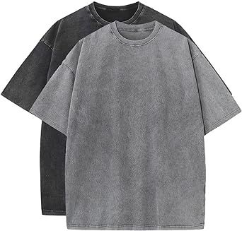 PRICES MAY VARY. 100% Polyester Pull On closure Machine Wash VINTAGE STYLE - Our classic vintage faded color oversized cotton men's t-shirt will make you stand out from the crowd. It's a timeless piece that's perfect for any occasion. SOFT & COMFORTABLE - Made from 100% premium cotton, our heavy cotton t-shirt feels ultra-soft and comfortable against your skin. You'll love the way it fits and feels! DURABLE & LONG-LASTING - Made from heavy-duty cotton, our t-shirt is designed to withstand repeat Tshirts Aesthetic, Streetwear Tshirts, Shirt Hacks, Vintage Tee Shirts, Oversized Shirts, Pinterest Outfits, Summer Tee, Vintage Streetwear, Casual Streetwear