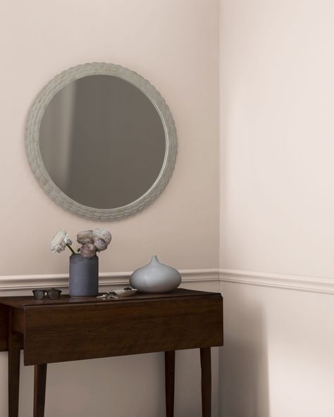 Stone Hearth Benjamin Moore, Paint Color Swatches, Paint Colors Benjamin Moore, Benjamin Moore Paint, Indian River, Neutral Paint, Color Swatch, Warm Grey, Brick House