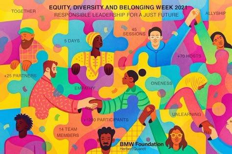 Diversity And Inclusion Illustration, Community Of Practice, Diversity Poster Design, Diversity Equity And Inclusion Art, Belonging Illustration, Diversity Graphic Design, Diversity Illustration Graphic Design, Cultural Diversity Illustration, Inclusion Illustration