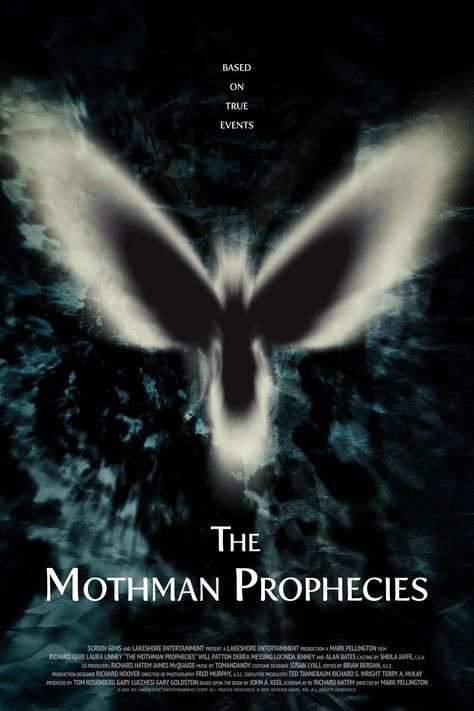 Mothman Prophecies, The Mothman Prophecies, Point Pleasant West Virginia, The Mothman, Alan Bates, Laura Linney, Richard Wright, Donnie Darko, Point Pleasant