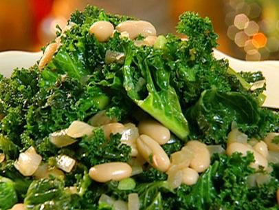 Greens and Beans Recipe | The Neelys | Food Network Greens And Beans Recipe, Greens And Beans, Beans And Greens, Ayurveda Recipes, Ayurvedic Recipes, Rachel Ray, Beans Recipe, Greens Recipe, Bean Recipes